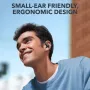 Soundcore AeroFit Open-ear Earbuds Wireless bluetooth Earphone 14mm Dynamic 3D Stereo Bass 4-Mic AI Call Noise Cancelling 42H Playback IPX7 Waterproof Sports Earhooks Headphones