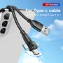 Кабель AUFU 3A USB-A to Type-C/iP для быстрой зарядки и передачи данных с медным сердечником длиной 1 м/2 м для iPhone 13 14 14Pro 14 Pro Max для Huawei Mate50 для Xiaomi 13pro для Redmi K60