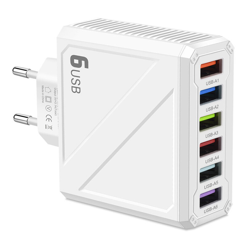 White & EU Plug