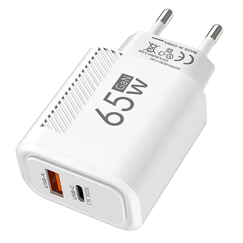 White & EU Plug