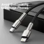 Baseus Cafule PD 20W Type-C To iP Cable Fast Charging Metal Data Cable For iPhone 11 12 13 14 14 Plus 14 Pro Max for iPad