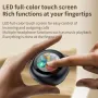 LX30 TWS bluetooth Headset Wireless Earphone LED Touch Screen ENC Call Noise Reduction 10mm Driver Three Scene Modes In-ear Sports Headphones