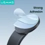 USAMS US-ZJ079 Magnetic Car Phone Holder Horizontal/Vertical Switchable Arbitrary Bending Cell Phone Mount Stand for iPhone 16 15 Pro 14 13 12 Pro Max for Huawei Mate XT for Xiaomi 15pro for Oppo A5 Pro