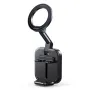 Ugreen LP899 Mobille Phone Magnetic Stand Clamp-on Travelling Holder Double-layer Strong Magnetic Ring Design 720° Horizontal and Vertical Screen Adjustment Mini Foldable Desktop Phone Bracket
