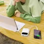 Baseus PPQD3-1022D 22.5W 73Wh 20000mAh Power Bank with Dual Integrated Cables LED Digital Display External Battery Power Supply with 2 Inputs & 4 Outputs Fast Charging for iPhone 16 16 Pro 15 14 13 Pro Max for Huawei Pura X for Xiaomi 15pro