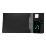 FLD-F8 15W Wireless Charger Fast Wireless Charging Laptop Sleeve Mouse Pad for Smart Phones for iPhone 15 14 13 Pro for Huawei Pura 70 Ultra for Xiaomi Civi 4Pro for Airpods for Apple Watch