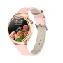 ET390 1.27inch HD Screen Female-Customization Women's Health ECG AI Medical Diagnosis bluetooth Call Heart Rate Blood Pressure Blood Oxygen Monitor Sleep Monitoring Non-invasive Blood Glucose Uric Acid Measurement SOS Emergency Call IP68 Smart Watch
