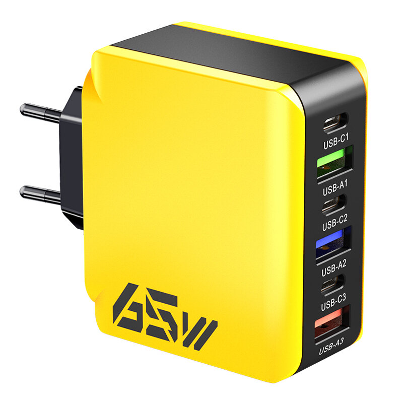 Yellow & EU Plug