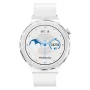 HW52 1.28inch HD Screen bluetooth Call ECG+PPG Non-invasive Blood Glucose Testing Heart Rate Blood Pressure Blood Oxygen Monitor Sleep Monitoring Multi-sport Modes Music Playback IP67 Waterproof Smart Watch