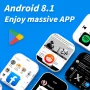LOKMAT APPLLP 4 MAX 4G Android Smart Watch Phone 2.02 inch HD Screen GPS WIFI Heart Rate SpO2 Monitor Sleep Monitoring Multi-sport Modes Music Playback SOS Dual Camera