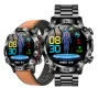 ET482 1.43inch AMOLED Display ECG Blood Sugar Blood Composition Measurement Heart Rate Blood Pressure SPO2 Monitor BMI Boby Fat Function HRV AI Medical Diagnosis Mett Function bluetooth Call Multi-sport Modes Music Playback IP68 Waterproof Smart Watch