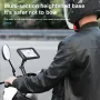 Waterproof Motorcycle Bike Mobile Phone Holder Magnetic Universal Bicycle GPS 360° Swivel Adjustable Motorcycle Cellphone Holder