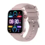 ET570 1.96inch HD Screen bluetooth Call ECG Heart Rate Blood Pressure Blood Oxygen Monitor Noninvasive Blood Glucose Measurement Uric Acid Blood Lipid Testing BMI Body Fat Sleep Monitoring Multi-sport Modes Music Playback IP68 Waterproof Smart Watch