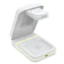 Z-33 15W 3-in-1 Wireless Charger Fast Wireless Charging Station for Smart Phones for iPhone 16 16 Pro 15 14 13 Pro Max for Huawei Mate XT for Xiaomi 15pro for iPhone Apple Watch for Airpods Pro