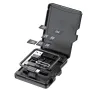 Budi CP580 TF Card Reader with TF Card Appearance Design 8 TF Cards Stroage Slots Support 480Mbps High Transmission Speed Memory Card Reader Case