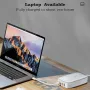 [GaN Tech] LDNIO 140W 5-Port USB PD Wireless Charger 2USB-A+3USB-C PD3.0 QC3.0 AFC FCP SCP DCP PPS Apple2.4A Fast Wireless Charging Desktop Charging Station EU Plug US Plug for iPhone 16 16 Pro 15 14 13 for Huawei Pura X for Samsung Galaxy S25 Ultra