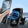 Universal Car Phone Holder Wireless Charging for iPhone 16 15 14 Pro Max for Samsung Fast Charger Magnetic Mount