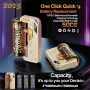 Portable 5000mAh Quick Charge Power Bank with Replaceable Battery for IPhone and Xiaomi Devices