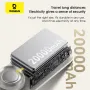 Baseus NOMOS Series 65W 74Wh 20000mAh Power Bank Built-in Type-C Cable External Battery Power Supply with 2 Inputs & 2 Outputs Fast Charging for iPhone 15 14 13 for Huawei Pura 70 Ultra for Xiaomi Civi 4 Pro for Samsung Galaxy S24