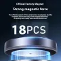 UGreen W525 Magnetic Car Phone Holder Car Air Vent Wireless Mobile Phone Charger Stand 360° Rotary Aluminum Alloy Mount Bracket for iPhone 16 16 Pro 15 14 13 Pro Max for Huawei Mate XT for Xiaomi 15pro for Samsung Galaxy Z Flip6