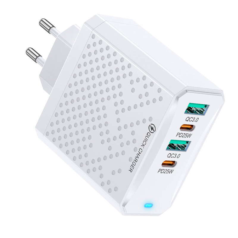 White & EU Plug