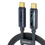 Toocki TQ-X57C4 PD240W USB-C to USB-C Digital Display Cable PD3.1 QC4.0 Fast Charging Data Transmission Copper Core Line 1M/2M Long for iPhone 16 16 Pro 15 14 Pro Max for Xiaomi 15 Pro for Samsung Galaxy S25 Pro