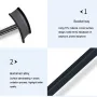 Aluminum Alloy Headset Holder Detachable Computer E-sports Game Headset Desktop Storage Universal Display Rack