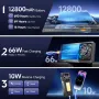 Ulefone Armor 30 Versatile LED Light Warning Light Loudspeaker 24GB RAM 512GB ROM 50MP Triple Camera 64MP Night Vision 6.95 inch 120Hz 12800mAh 66W Fast Charge Android 15 Helio G99 NFC IP68 IP69K Waterproof 4G Rugged Smartphone