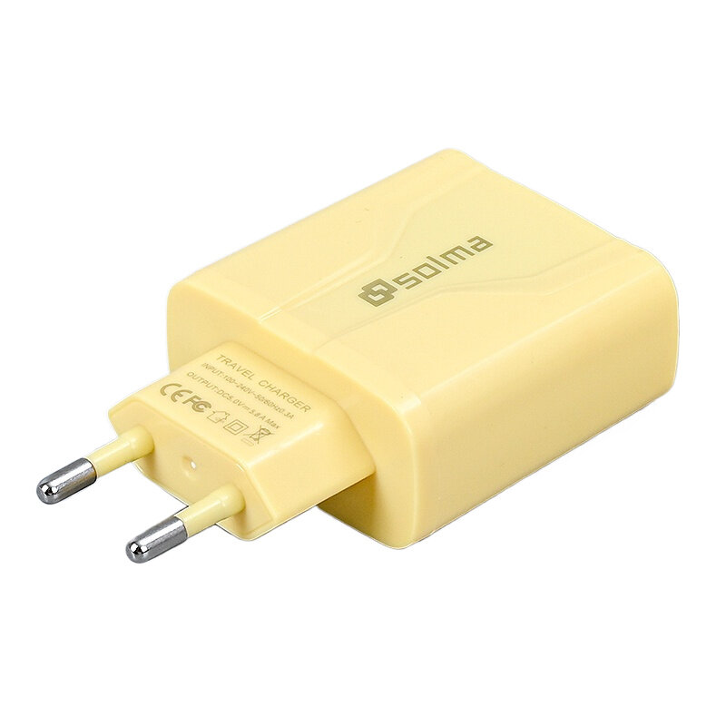 Yellow & EU Plug