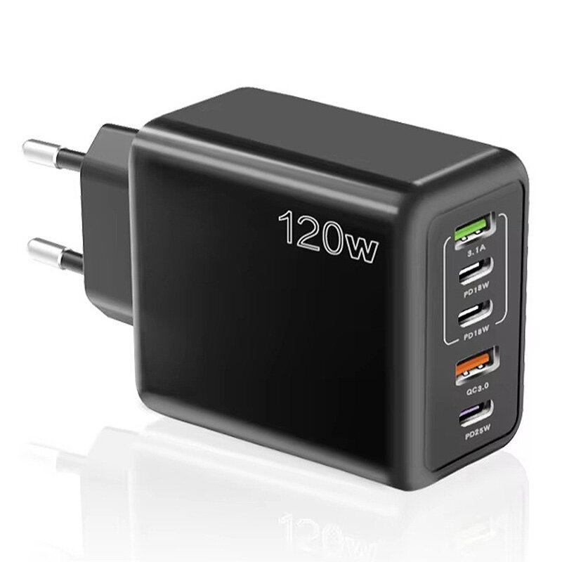 Black & EU Plug