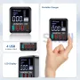 [GaN Tech] WLX-A9T 72W 4-Port USB PD Charger 3USB-A+USB-C PD3.0 QC3.0 AFC FCP SCP PPS Fast Charging LED Dislay Wall Charger Adapter EU Plug US Plug for iPhone 16 16 Pro 15 14 13 Pro Max for Huawei Pura X for Xiaomi 15pro
