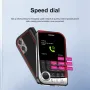 SERVO V10 Mini 2G GSM 2.01-inch Dual SIM Dual Standby 1200mAh FM Big Buttons Blacklist Speed Dial LED Flashlight Type-C Mobile Phone