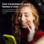 MEIZU Mblue AR09 TWS bluetooth 5.4 Earbuds Wireless Earphone ENC Noise Reduction 10mm Driver Unit Spatial Audio 24H Playback Touch Control Sports Headphones