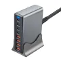 [GaN Tech] Bakeey YMX-530W 530W 8-Port USB PD Charger 4USB-A+4USB-C PD QC Fast Charging Desktop Charging Station EU Plug US Plug for iPhone 16 16 Pro 15 14 13 for Huawei Pura X for Xiaomi 15 Ultra for Samsung Galaxy S25 Ultra