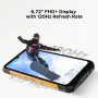 DOOGEE S200 X 5G 1.32 inch AMOLED Rear Display 32GB 512GB 100MP Triple Camera Night Vision Dimensity 7050 6.72 inch 120Hz 10100mAh 33W Fast Charge Android 14 NFC IP68 IP69K Waterproof Rugged Smartphone