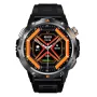 YK06 1.53inch HD Screen LED Flashlight Compass 40 Days Battery Life bluetooth Call Heart Rate Blood Pressure Blood Oxygen Monitor Sleep Monitoring Multi-sport Modes IP68 Waterproof Smart Watch