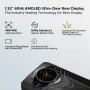 DOOGEE S200 Plus 5G 1.32 inch AMOLED Rear Display 32GB 512GB 100MP Triple Camera Night Vision Dimensity 7300 6.72 inch 120Hz 10100mAh 33W Fast Charge Android 14 NFC IP68 IP69K Waterproof Rugged Smartphone