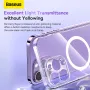 Baseus Case for iPhone 14 6.1 inch Crystal Series Magnetic Phone Case with High Light Transmittance