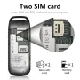 SERVO B25 Mini 2G GSM Dual Cards Standby 380mAh bluetooth Dialing Magic Voice Sync Music Blacklist Speed Dial bluetooth Headset Big Button Mobile Phone