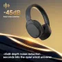 EDIFIER W830NB bluetooth Headset ANC Headphone -45dB DNN Nosie Cancelling 40mm Driver LHDC 5.0 Hi-res Audio 96H Playback Low Game Delay Wireless Over-ear Headphones with Mic