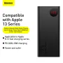 Baseus Adaman 22.5W 20000mAh PD QC3.0 Dual Input Output Digital Display Quick Charge Power Bank for iPhone 13 / 13 Mini/ 13 Pro Max for Samsung Galaxy Note S20 ultra Huawei Mate40