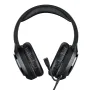 ONIKUMA X31 Gaming Headset Wired Earphone 50mm Driver Unit Surround Stereo Sound RGB Light Breathable Earmuffs USB Power Supply 3.5mm Monitor Headphones with 360° Omnidirectional Microphone