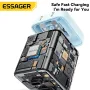 [GaN Tech] ESSAGER ES-CD42 70W 2-Port USB PD Charger USB-A+USB-C QC4.0 PD3.0 AFC FCP SCP DCP PPS BC1.2 Apple2.4A Fast Charging Wall Charger Adapter EU Plug for iPhone 15 14 13 for Huawei Pura 70 Ultra for Xiaomi Civi 4 Pro for Samsung Galaxy Z Fold6