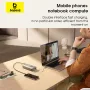 Baseus NOMOS Series 65W 74Wh 20000mAh Power Bank Built-in Type-C Cable External Battery Power Supply with 2 Inputs & 2 Outputs Fast Charging for iPhone 15 14 13 for Huawei Pura 70 Ultra for Xiaomi Civi 4 Pro for Samsung Galaxy S24