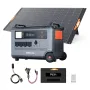 Blackview OSCAL PowerMax 6000 PM6000 3600Wh Portable Power Station with Blackview Oscal PM200 200W Foldable Solar Panel, LiFePO4 Solar Generator with AC Outlets, for Home Use, Outdoor Camping, RV Trip