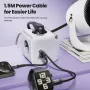 Toocki C27A Cube EU Socket 33W GaN Power Strip 7-in-1 USB-C Port 4000W 4AC Outlet 2USB-C 1USB-A Desktop Charging Station 1.5M Cable for Phone Tablet
