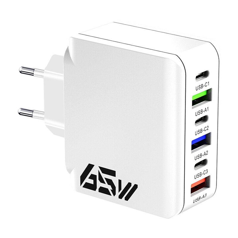 White & EU Plug