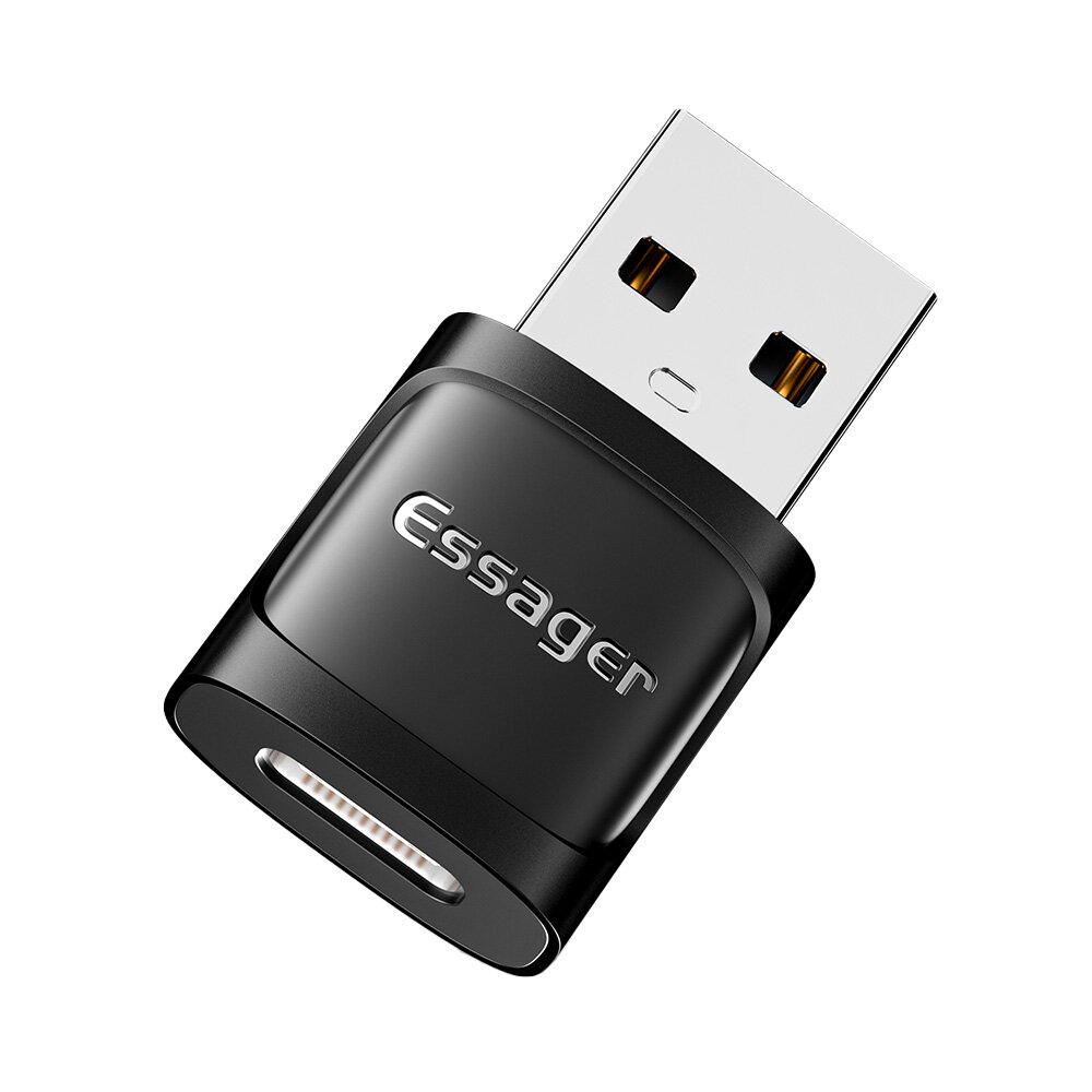 Type C to USB Black