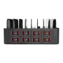 YFY-A55 150W 16-Port USB Charger 16USB-A Fast Charging Desktop Charging Station with 8 Bracket Slot EU Plug for iPhone 16 Pro 15 14 13 Pro Max for Huawei Mate XT for Xiaomi MIX Fold4