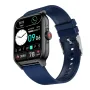 QX15 1.85inch HD Screen HiFi Music Voice Assistant bluetooth Call Heart Rate Blood Pressure Blood Oxygen Monitor Sleep Monitoring Women's Health Multi-sport Modes Music Playback IP68 Waterproof Smart Watch